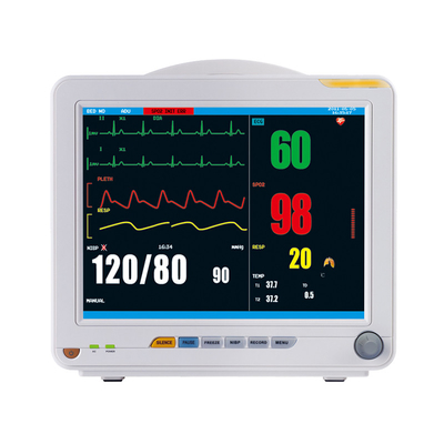 12.1” 전자 참을성 있는 감시자 기계 장치, 병원 Multiparameter 참을성 있는 감시자