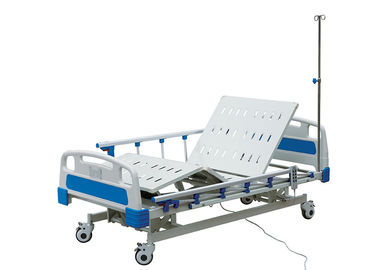 알루미늄 보조 궤도/조정가능한 고도를 가진 3 기능 전기 병원 환자 침대